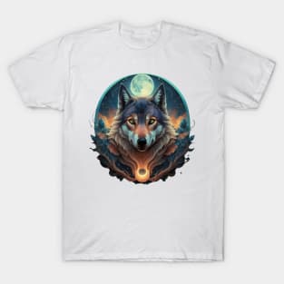 wolf abstract T-Shirt